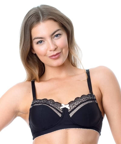 Hotmilk Show Off Wirefree Bra Black BRASOJ