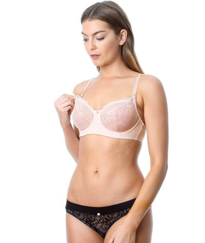Hotmilk Temptation Maternity & Nursing Bra - Powder Bras