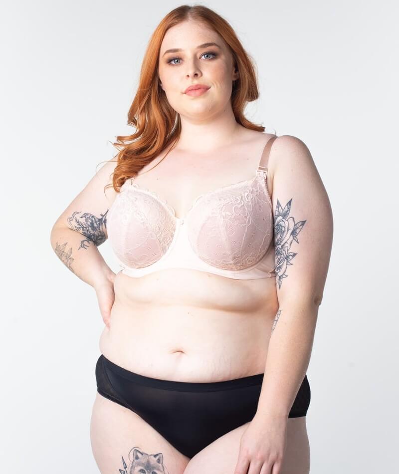 Hotmilk Temptation Maternity & Nursing Bra - Powder - Curvy Bras