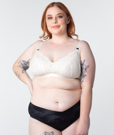 Hotmilk Warrior Soft Cup Wire-free Nursing Bra - Ivory Bras