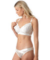 Hotmilk Warrior Soft Cup Wire-free Nursing Bra - Ivory Bras