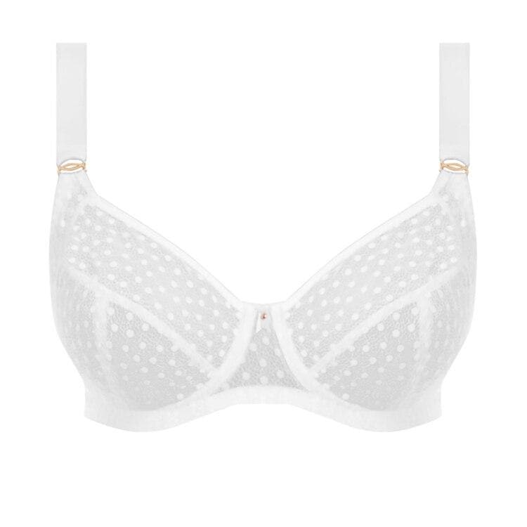 Freya Starlight Underwire Balcony Side Suport Bra - White Bras 