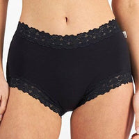 Jockey Parisienne Bamboo Full Brief - Black