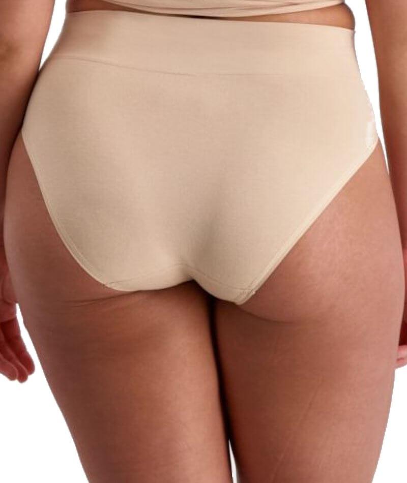 Jockey Skimmies Hi Cut Brief - Nude Knickers