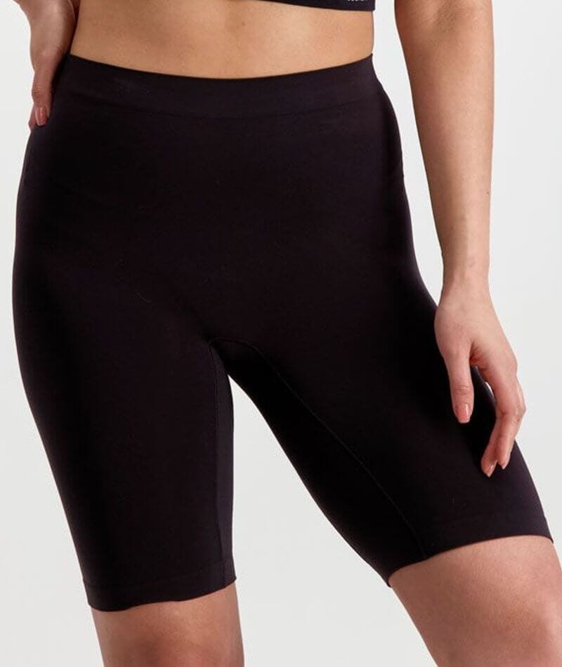 Jockey Shapewear Shorts Black Womens Size XXL