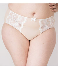 Lady Emprezz Sandy High Waist Brief - Beige