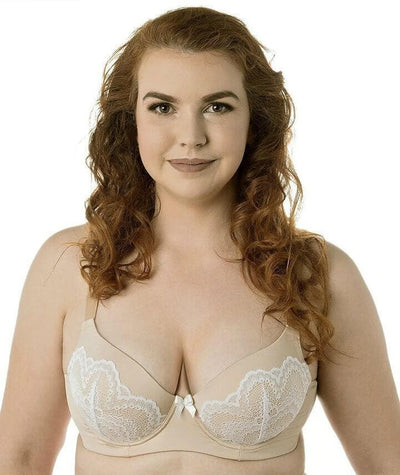 Lady Emprezz Sandy Padded Shaping Bra - Beige Bras