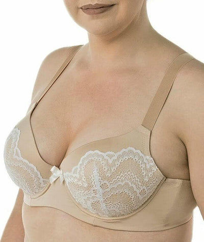 Lady Emprezz Sandy Padded Shaping Bra - Beige Bras