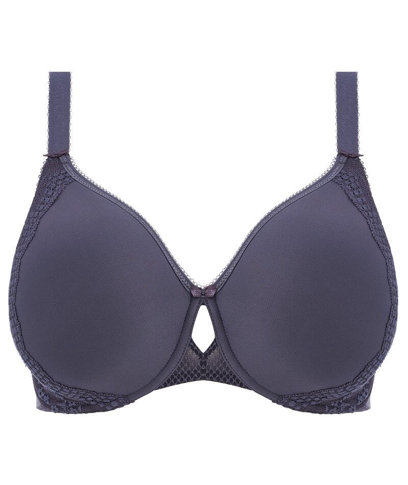 Elomi Charley Underwired Moulded Spacer Bra - Storm - Curvy Bras