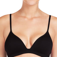 Lovable Seamless Contour Soft Cup Wire-free Bra - Black