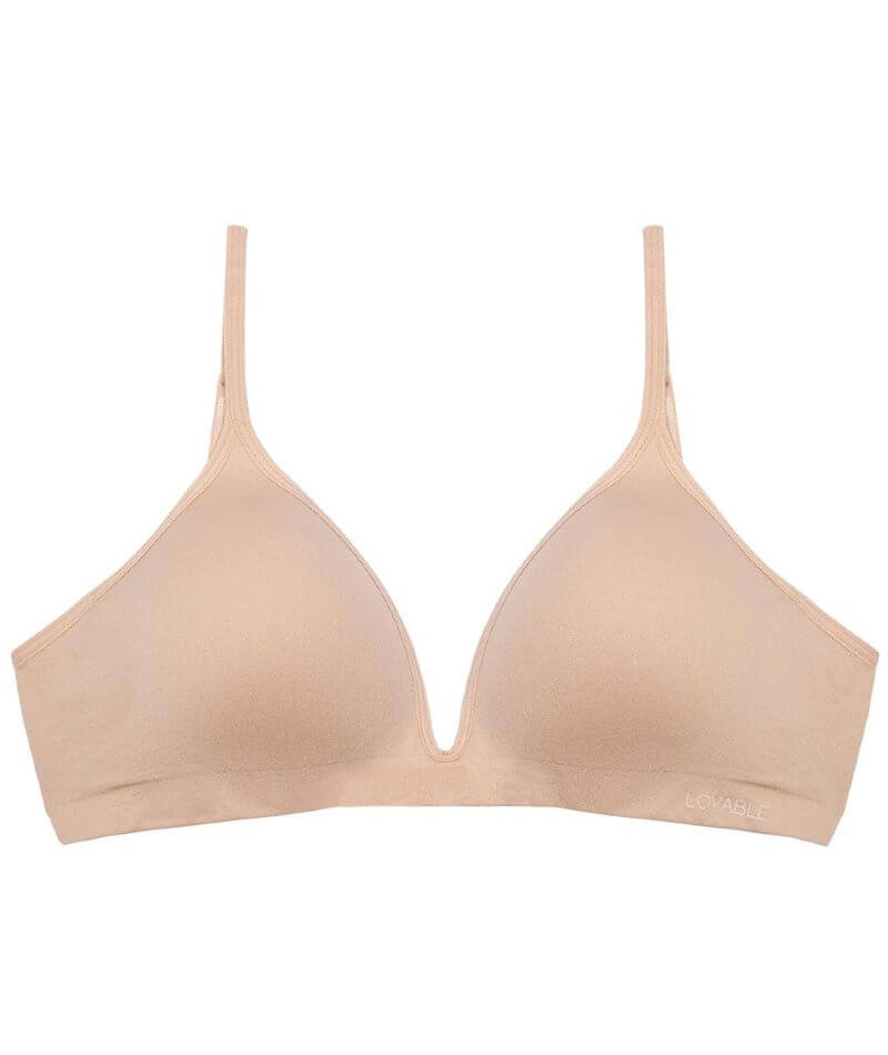 Soft seamless bra