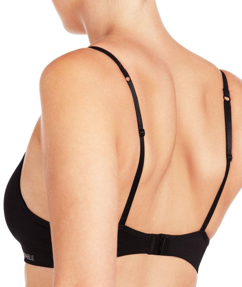 Lovable Sexy & Seamless Contour Bra - Black - Curvy Bras