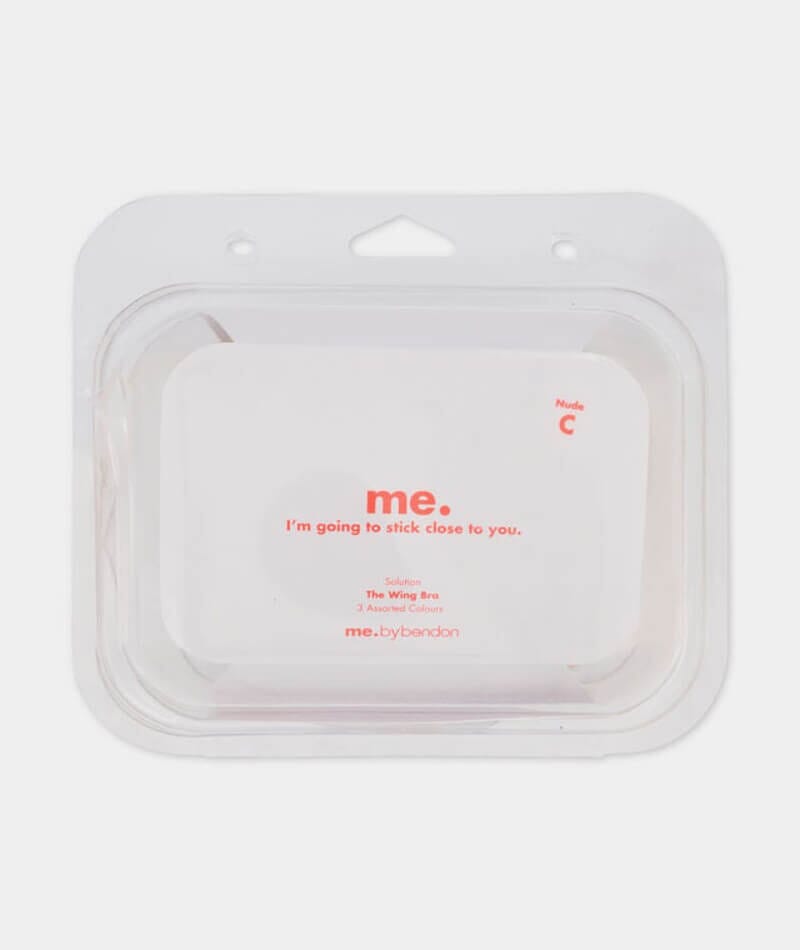 Me. By Bendon The Wing Bra Strap + Back Less Bra - Nude Bra Accessories