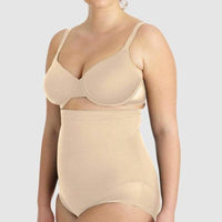 Miraclesuit Adjustable Fit-Plus High Waist Brief - Nude