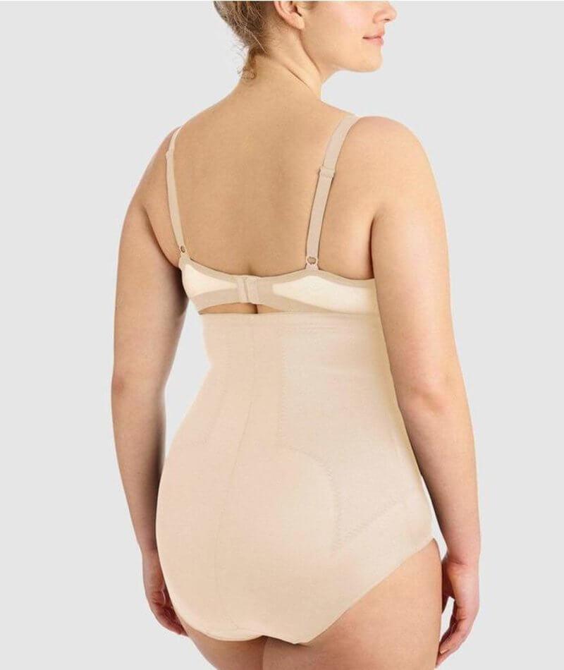 Miraclesuit Adjustable Fit-Plus High Waist Brief - Nude - Curvy Bras
