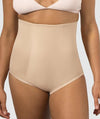 Miraclesuit Shape With An Edge High Waist Brief - Nude Shapewear