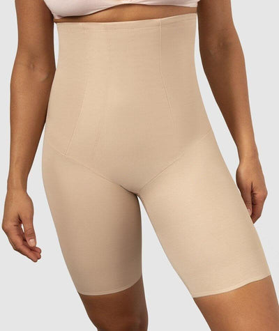 Miraclesuit Shape With An Edge High Waist Long Leg - Nude Shapewear