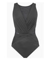 Miraclesuit Swim Illusionists Palma Shaping High Neck DD Cup Swimsuit - Black Swim