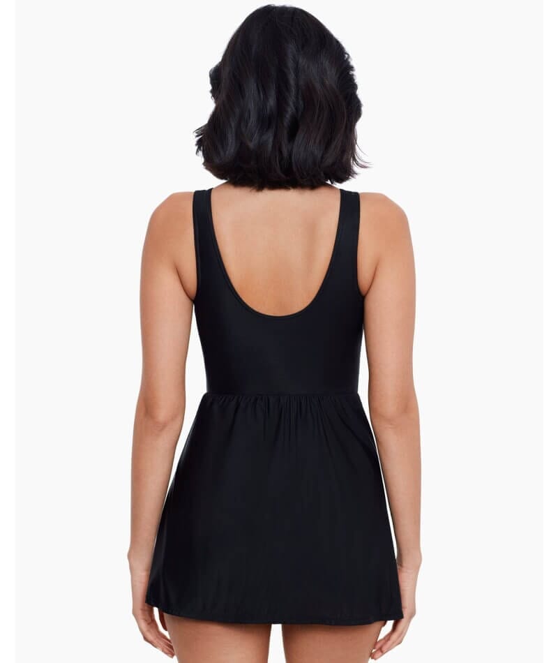 Miraclesuit Swim Must Have Marais Short Shaping DD-Cup Swim Dress - Bl - Curvy Bras Miraclesuit Swim Must Have Marais Short Shaping DD-Cup Swim Dress - Bl - Curvy Bras