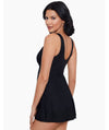 Miraclesuit Swim Must Have Marais Short Shaping DD-Cup Swimdress - Black Swim