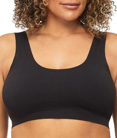 Nancy Ganz Bamboo Essentials Lined Bralette - Black Bras