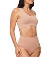Nancy Ganz Bamboo Essentials Lined Bralette - Mahogany Bras