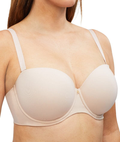 Nancy Ganz Body Define Strapless Full Cup Contour Bra - Warm Taupe Bras