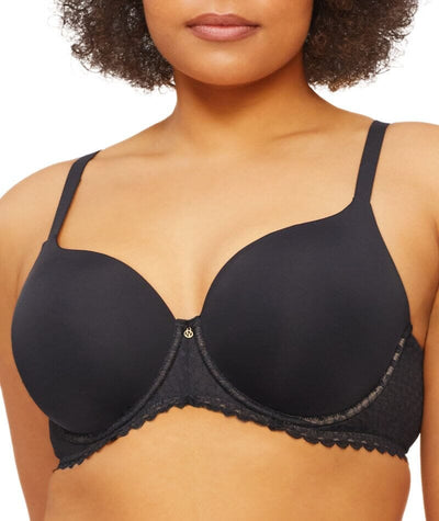 Nancy Ganz Revive Ava Lace Full Coverage Contour Bra - Black Bras