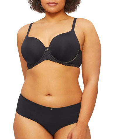 Buy Black Recycled Lace Full Cup Bra - 44C | Bras | Argos