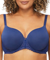 Nancy Ganz Revive Ava Lace Full Coverage Contour Bra - Blue Depths Bras