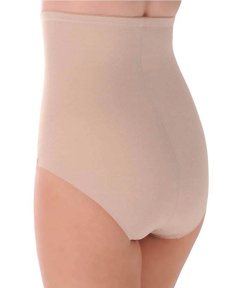 Naomi & Nicole Unbelievable Comfort Plus High Waist Brief - Nude Shapewear