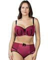 Parfait Charlotte High Waist Brief - Rio Red Knickers