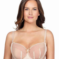 Parfait Charlotte Padded Underwired Bra - Black - Curvy Bras