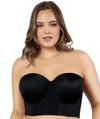 Parfait Elissa Seamless Underwire Padded Longline Strapless Bra - Black Bras