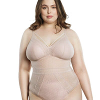 Parfait Mia Dot Plus Bodysuit - Cameo Rose