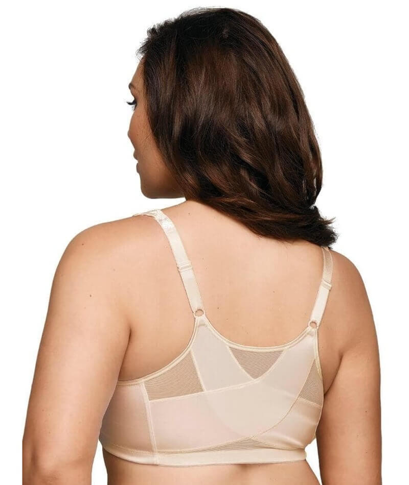 Playtex Women's 18 Hour Front Close Bra #4695B - Wire-Free, Lightly Lined, With Flex Back
