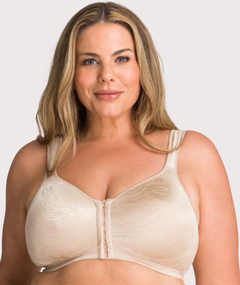 Playtex Secrets Full-Figure, Full-Coverage Underwire Bra with Beautiful  Lift White 44DD Women's