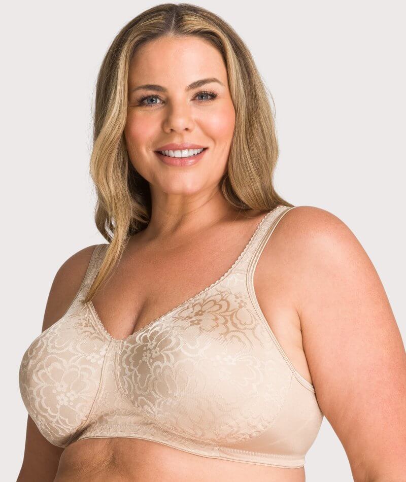 Playtex 18 Hour Ultimate Lift & Support Wirefree Bra P4745 in Nude