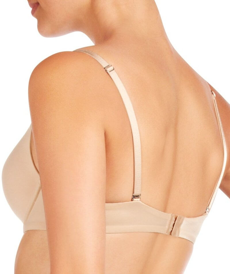 Flirtitude My Fave Pushup Bra Underwired Color Nude Size 36C Cup Padded NWT  