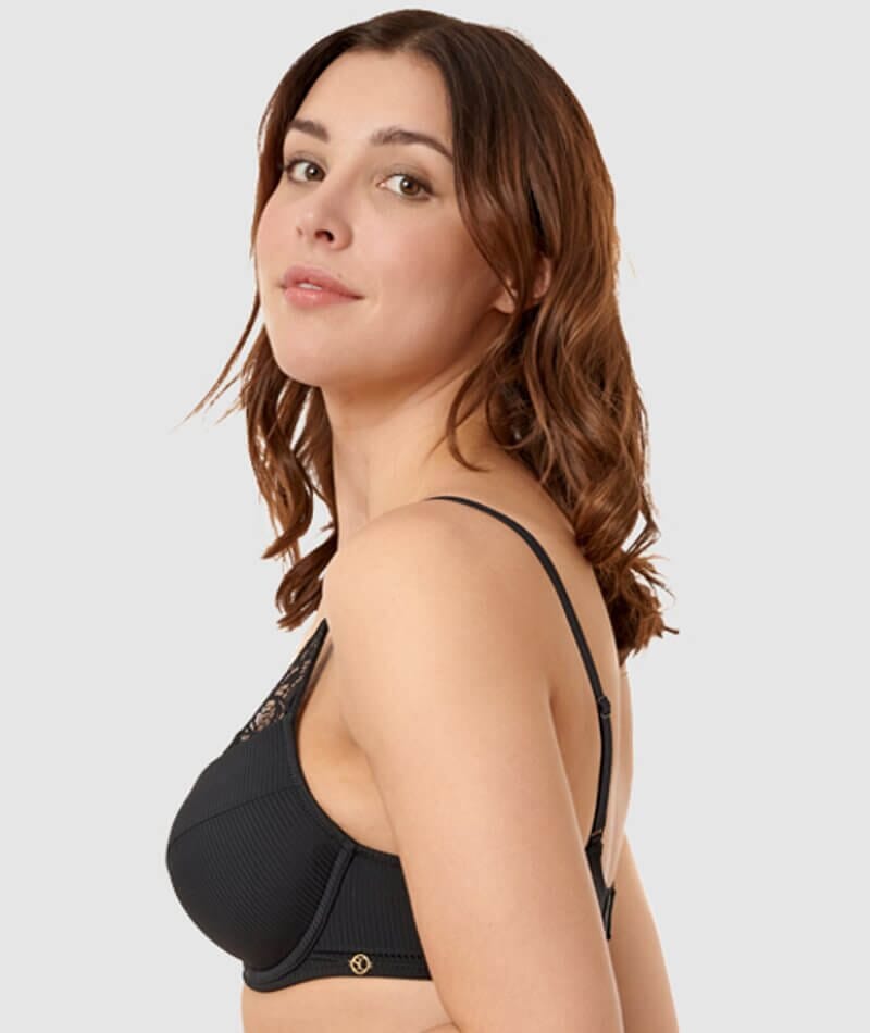 Sans Complexe Ariane Essential Full Cup Underwired Bra - Black Bras