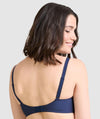 Sans Complexe Ariane Full Cup Underwired Lace Bra - Marine Blue Bras