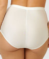 Sans Complexe Ariane Lace & Microfiber High Waist Brief - Ivory Knickers