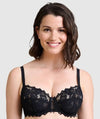 Sans Complexe Arum Underwired Balconette Lace Bra - Black