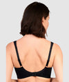 Sans Complexe Perfect Shape Wide Strap Wire-free Padded Bra - Black Bras