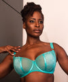 Scantilly Authority Balcony Bra - Blue Lagoon Bras