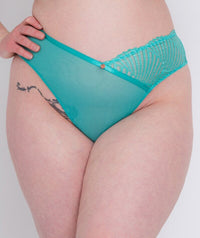 Scantilly Authority Thong - Blue Lagoon