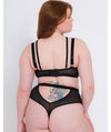 Scantilly Buckle Up Padded Half Cup Bra - Black Bras