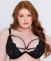 Scantilly Embrace Deep Plunge Bra - Black Bras