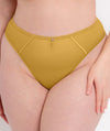 Scantilly Exposed High Waist Thong - Ochre Yellow Knickers