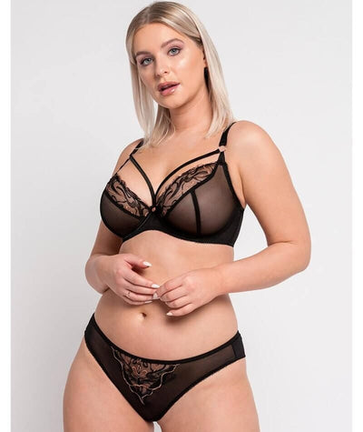 Scantilly Fascinate Plunge Bra - Black Bras